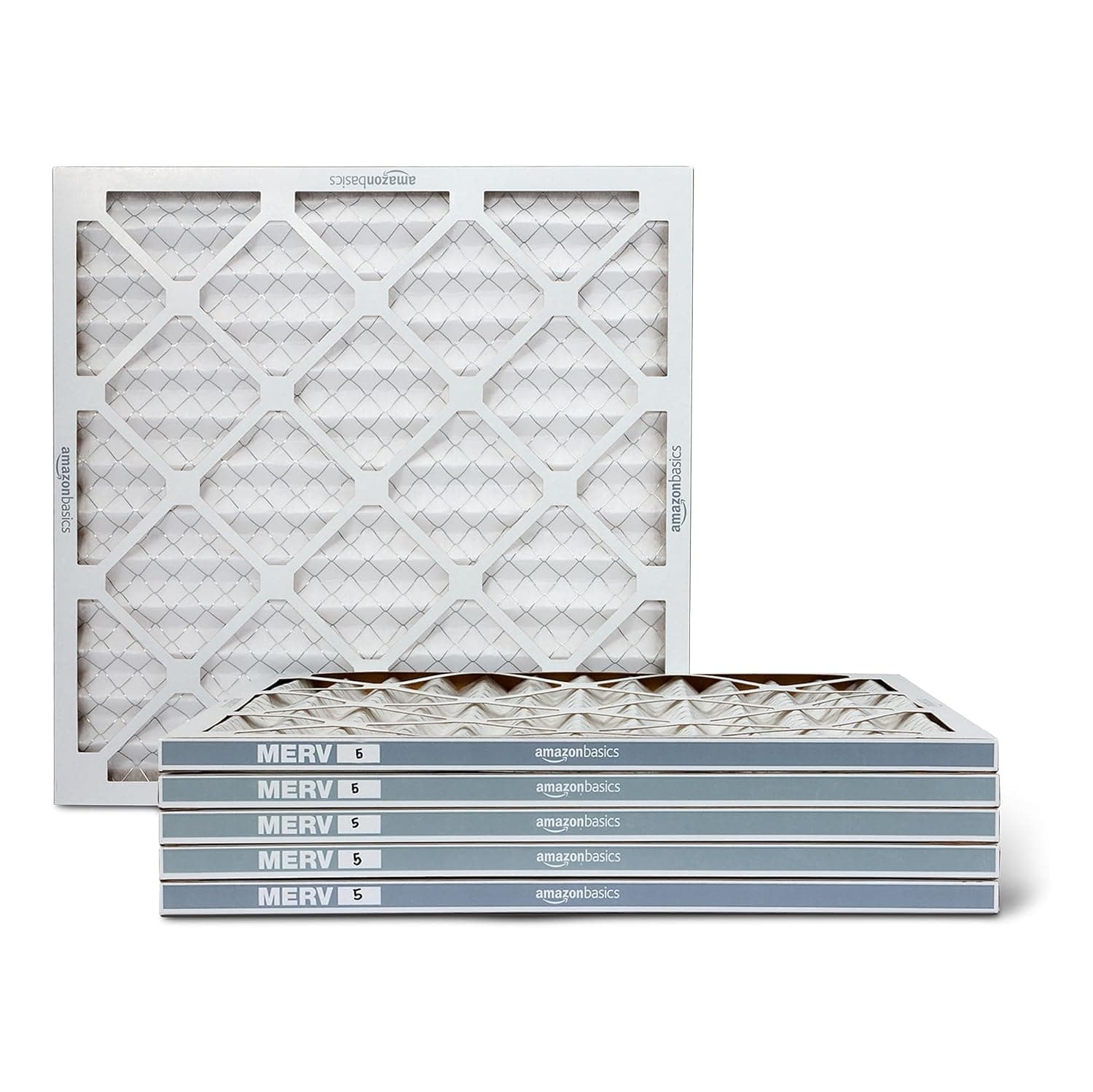 Amazon Basics 20x20x1 MERV 5, 6-pack